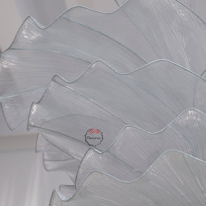 Flowerva''Morning Mist in the Mountains'' gray wedding table flower decoration