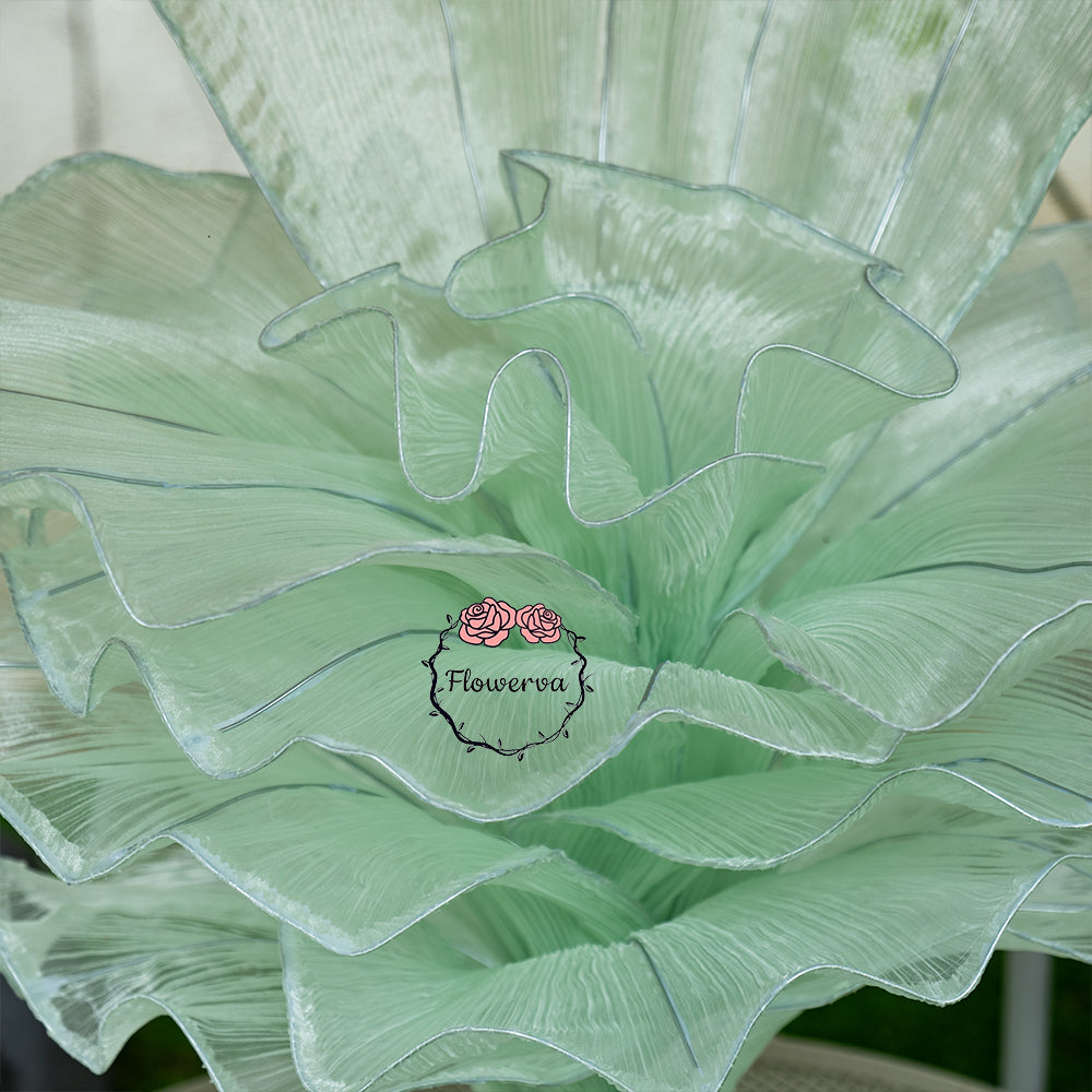 Flowerva Fabric Table Flower Wedding Decor Shopping Mall Decoration