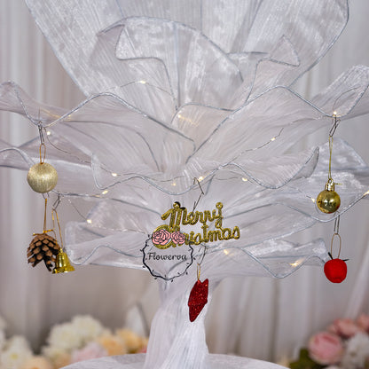 Flowerva Height Fabric Table Flower Christmas Decor (Including Hanging Decor)