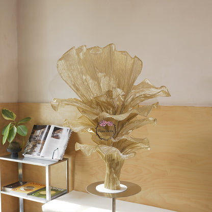 Flowerva Fabric Table Flower Wedding Decor Shopping Mall Decoration