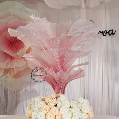 Flowerva Merlot Table Flower Wedding Table Centerpiece