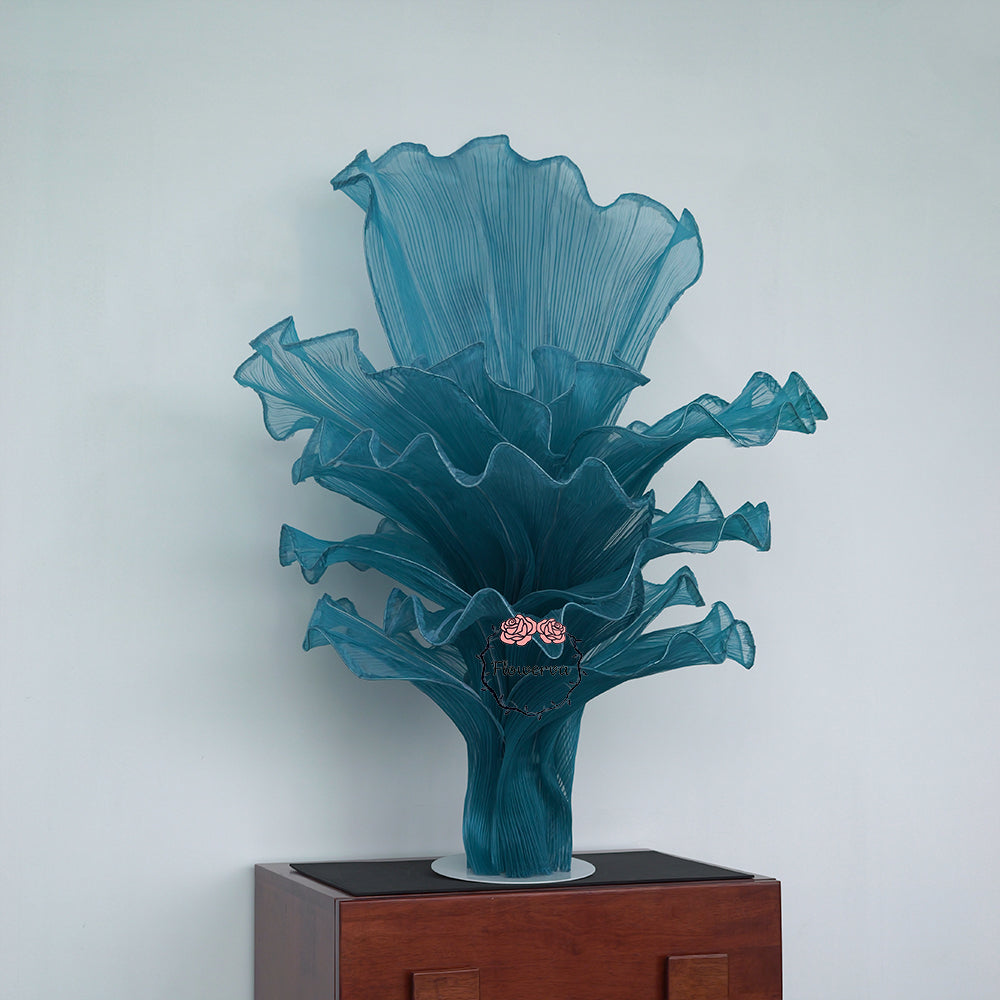 Flowerva Fabric Table Flower Wedding Decor Shopping Mall Decoration