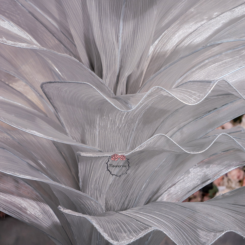 Flowerva''Morning Mist in the Mountains'' gray wedding table flower decoration