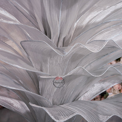 Flowerva''Morning Mist in the Mountains'' gray wedding table flower decoration