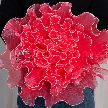 Flowerva – «grand Vase» blanc géant à faire soi-même, fleurs pour toujours, décoration d'arrière-plan pour fête de mariage