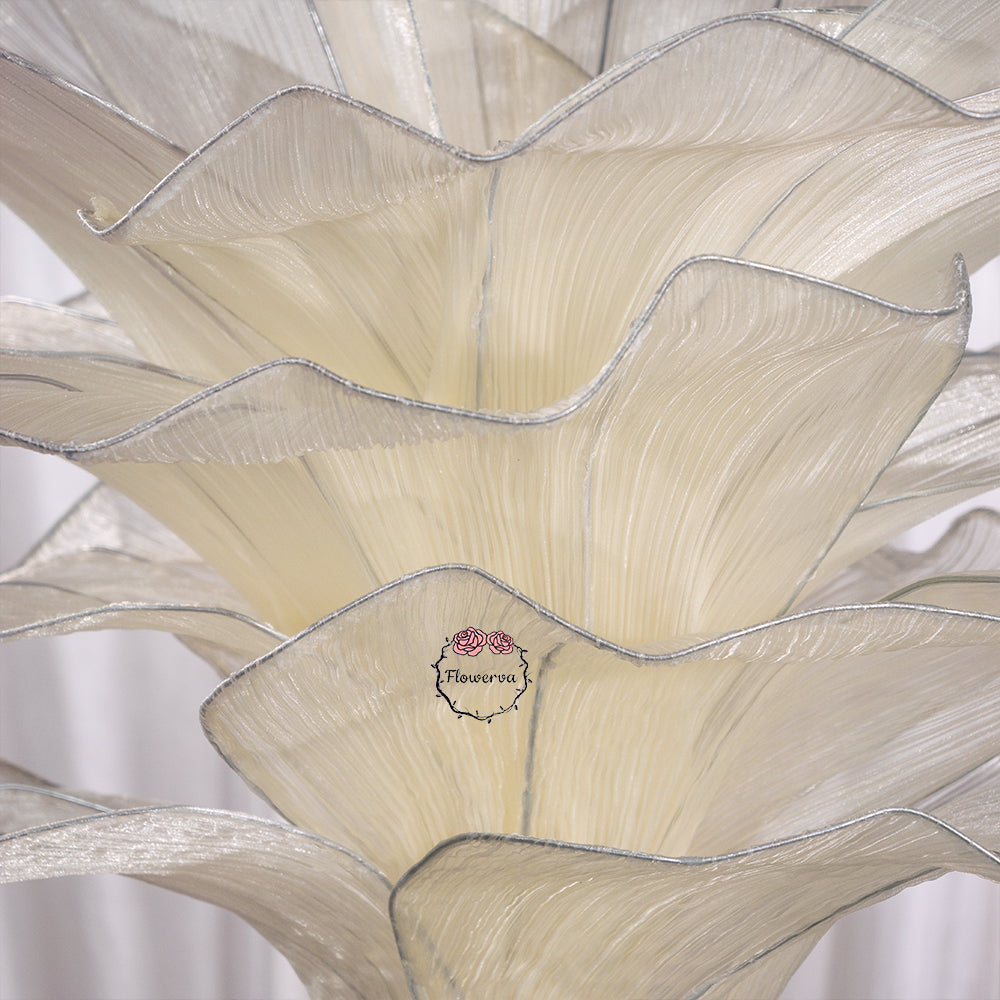 Flowerva Height Fabric Table Flower Wedding Decor(Without Flowers)