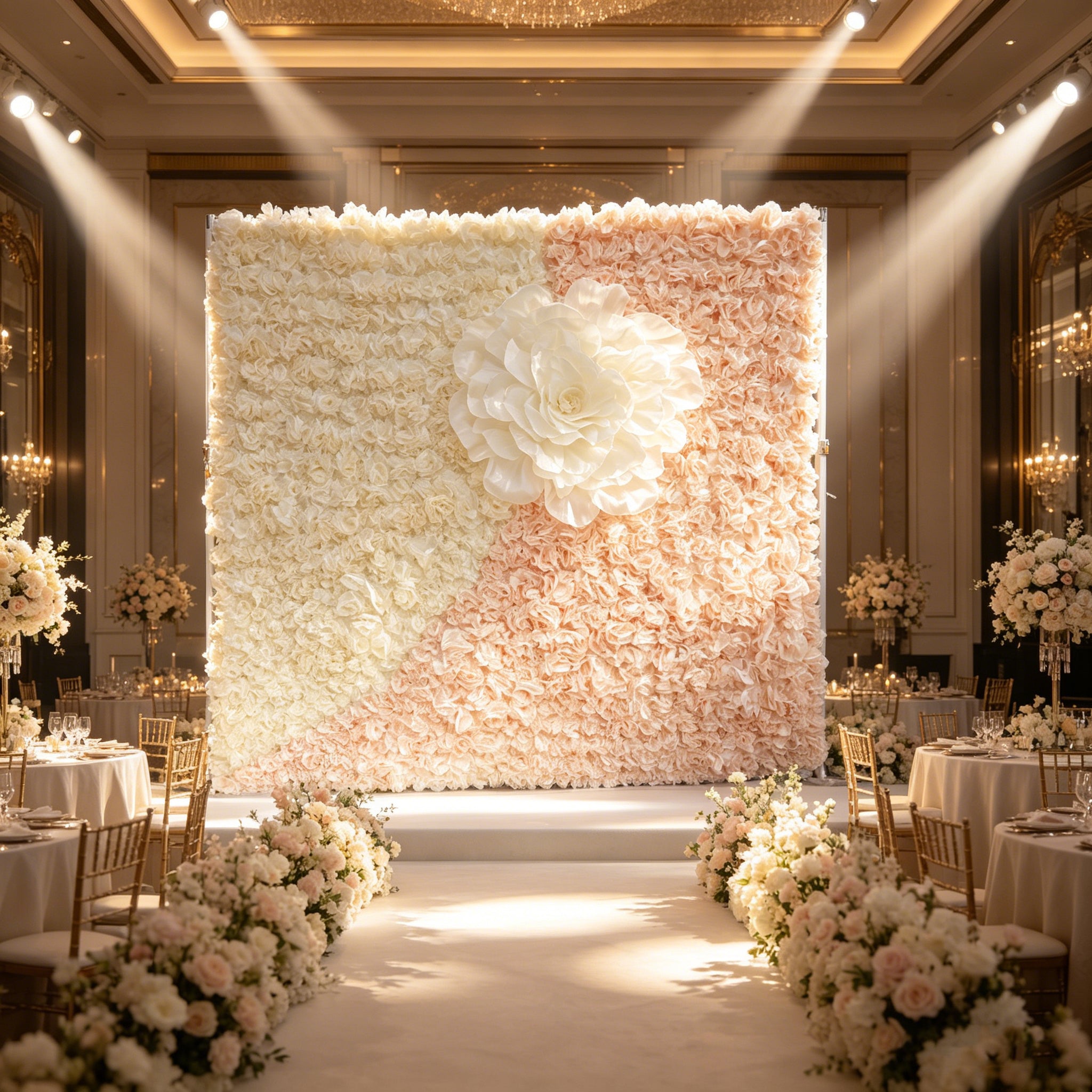 Flowerva Dawn Weave Floral Backdrop