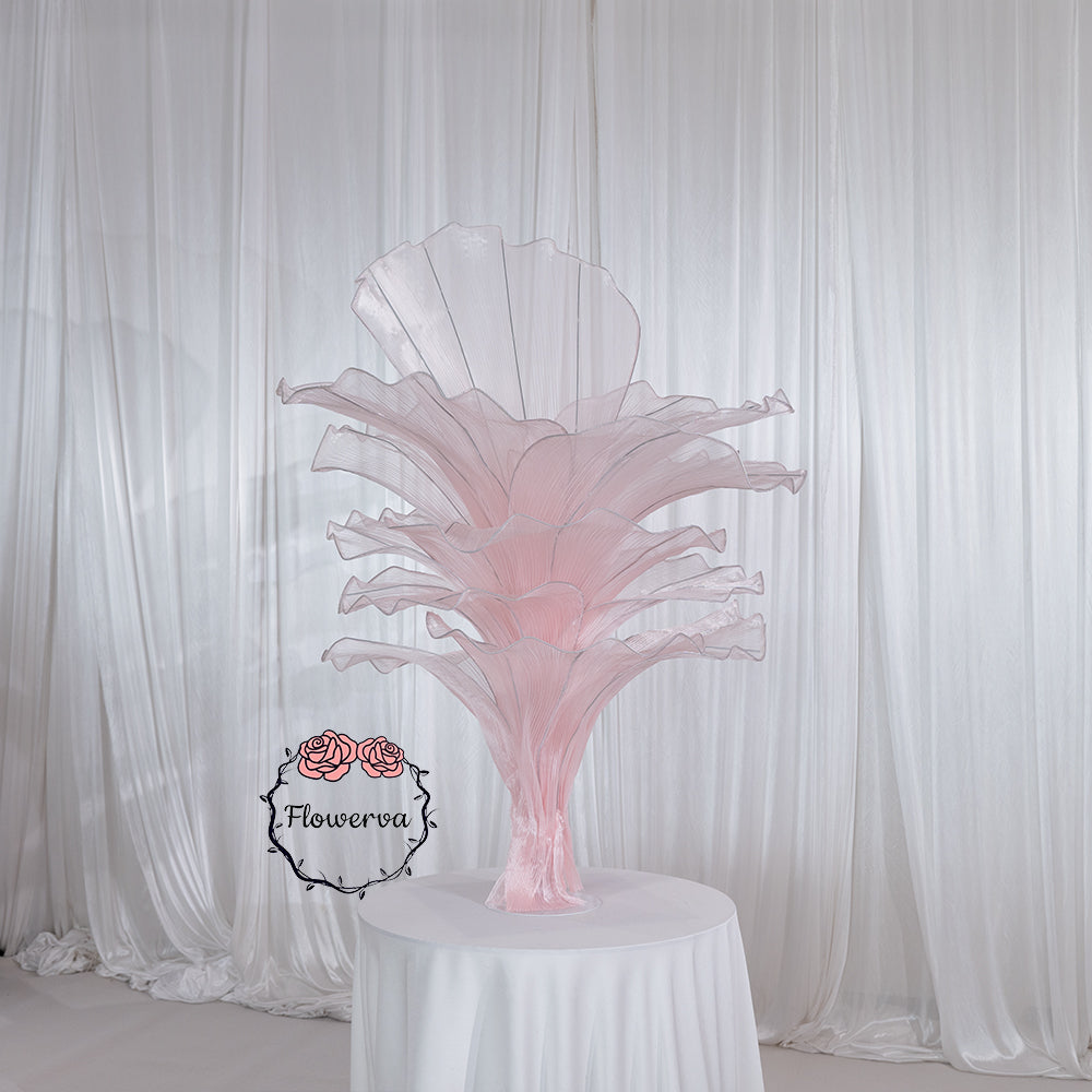 Flowerva Table Flower Wedding Decoration Light Pink
