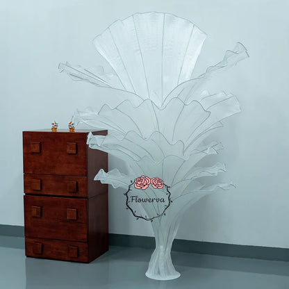 Flowerva Height Fabric Table Flower Wedding Decor(Without Flowers)