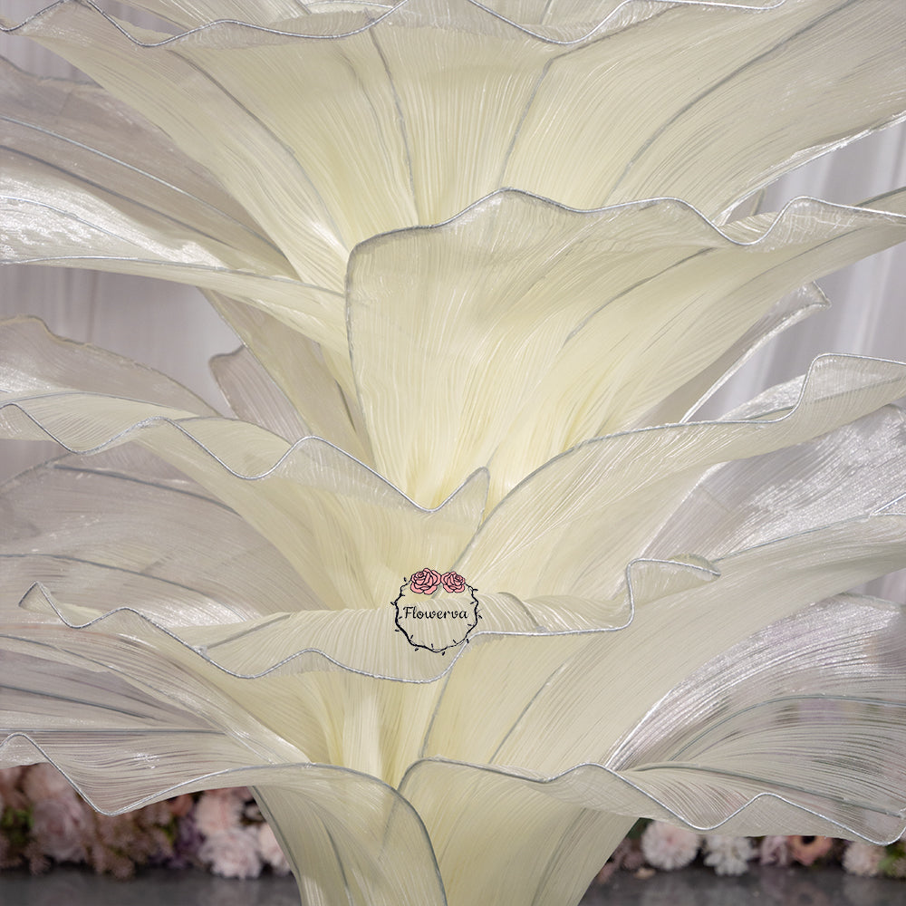 Flowerva Height Fabric Table Flower Wedding Decor(Without Flowers)