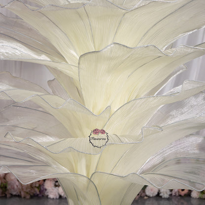 Flowerva Height Fabric Table Flower Wedding Decor(Without Flowers)