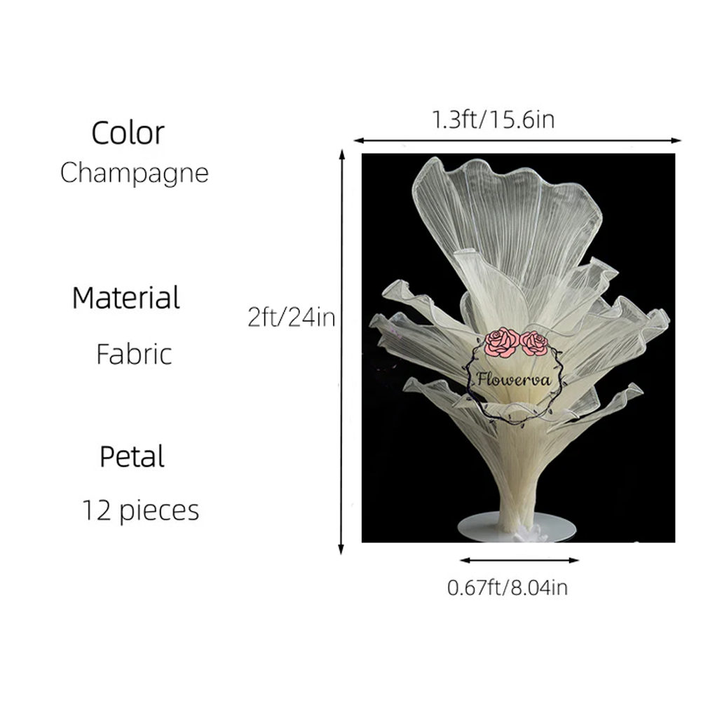 Flowerva Height Fabric Table Flower Christmas Decor (Including Hanging Decor)