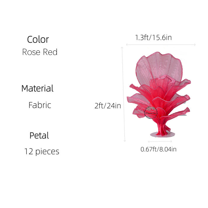 Flowerva Height Fabric Table Flower Christmas Decor (Including Hanging Decor)