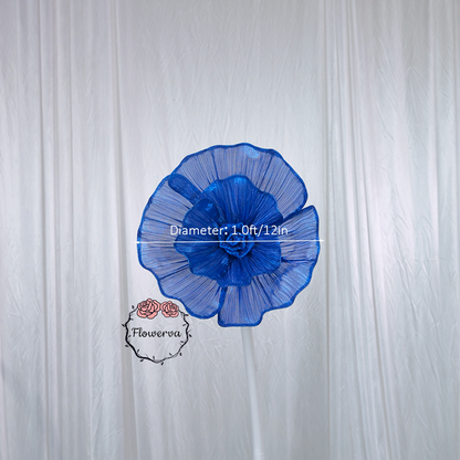 Flowerva Giant Tulle Flower Centerpiece Wedding & Event Decor