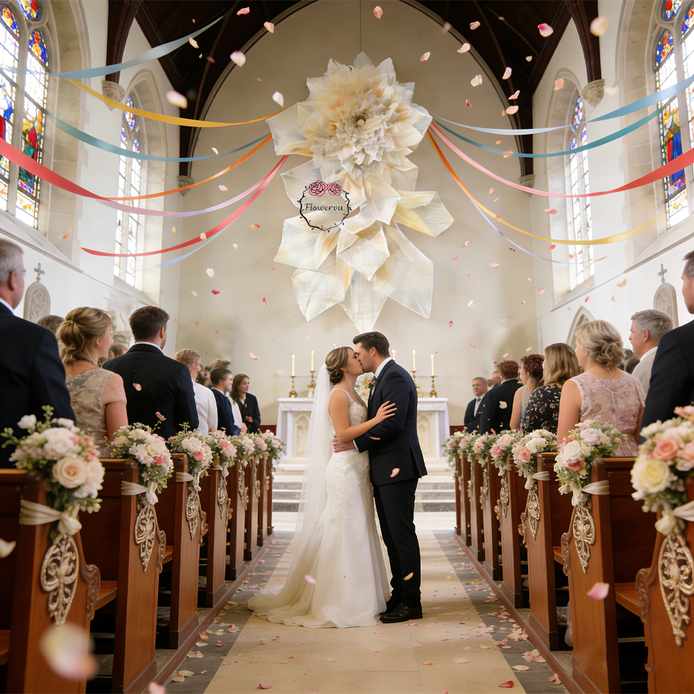 Flowerva "The Flower of Wealth" —Dahlia Wedding Decoration