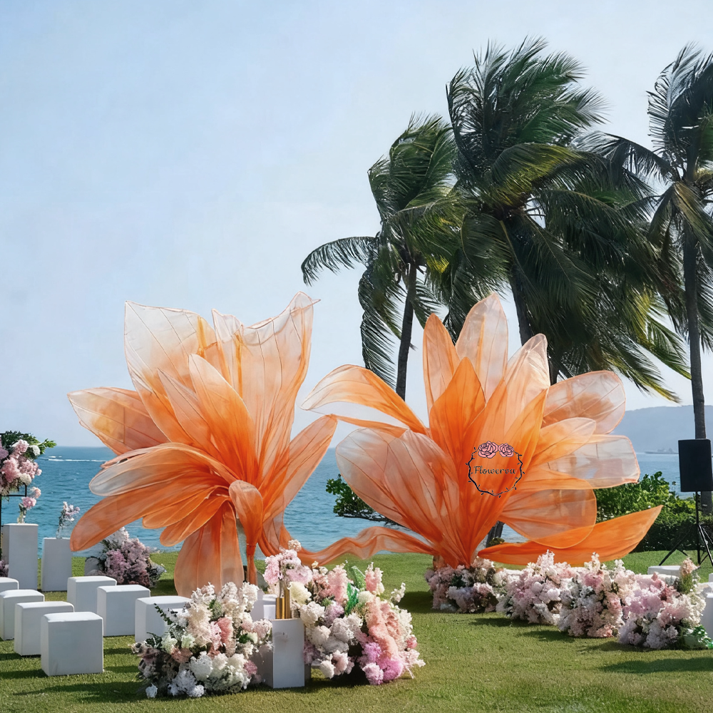 Flowerva Eternal Flower Wedding Event Art Installation