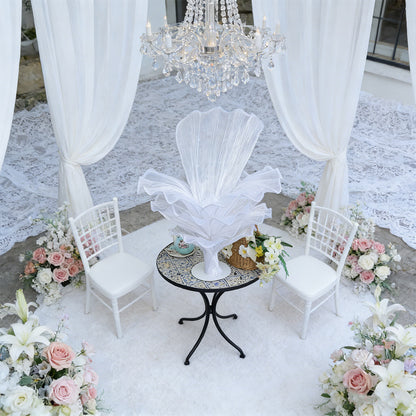 Flowerva Height Fabric Table Flower Wedding Decor(Without Flowers)