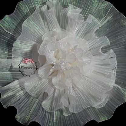 Flowerva – «grand Vase» blanc géant à faire soi-même, fleurs pour toujours, décoration d'arrière-plan pour fête de mariage