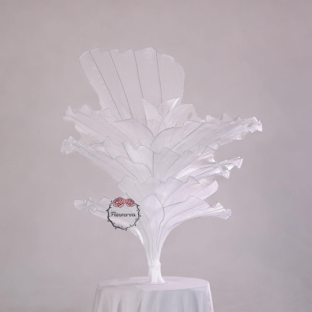 Flowerva Height Fabric Table Flower Wedding Decor(Without Flowers)