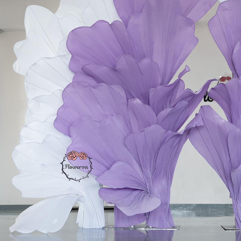 Flowerva Radiant Petal Sculpture Wedding Decor (Excluding Shelves)