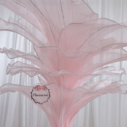 Flowerva Table Flower Wedding Decoration Light Pink