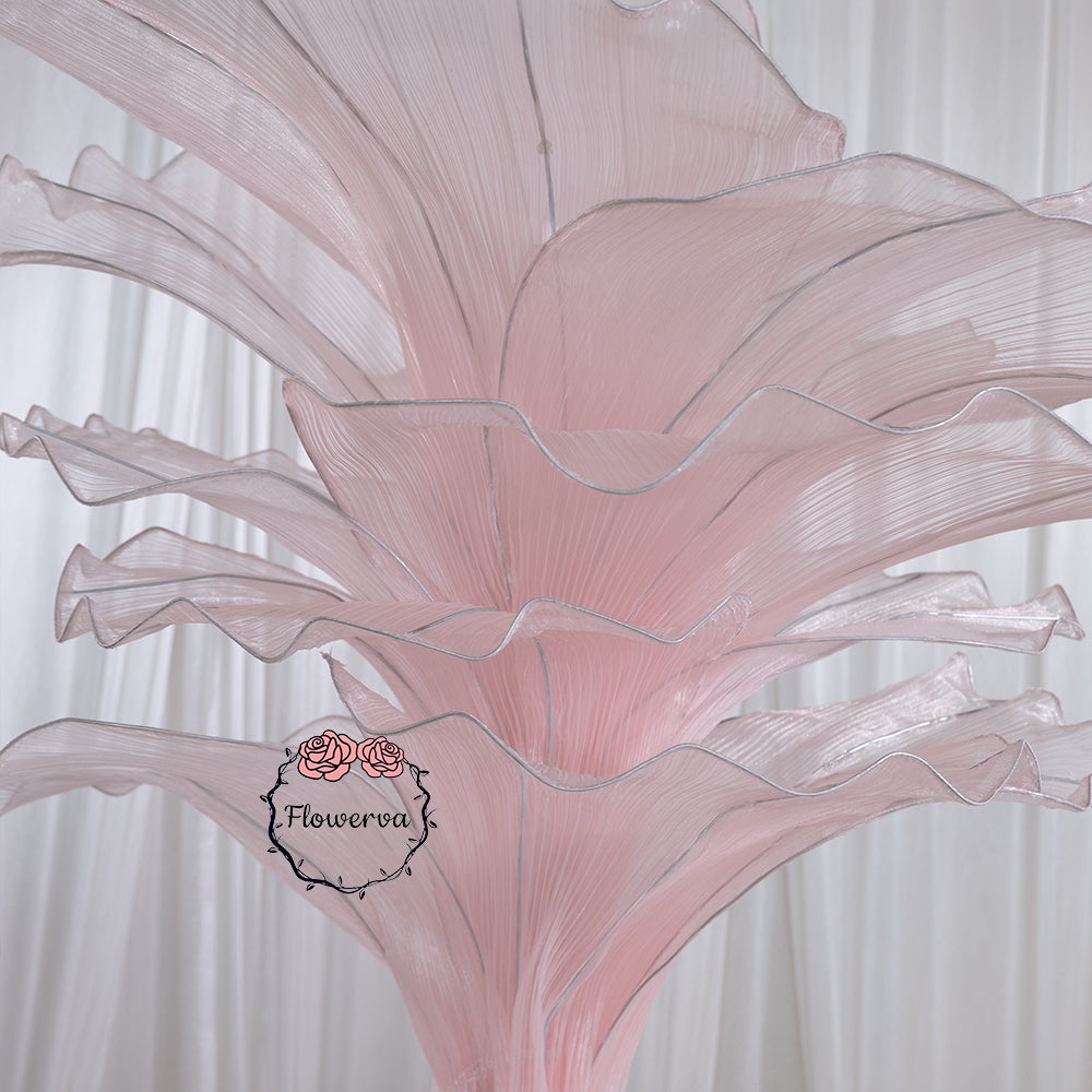 Flowerva Height Fabric Table Flower Wedding Decor(Without Flowers)