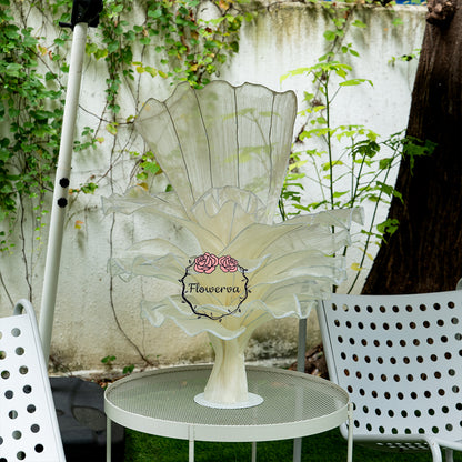 Flowerva Fabric Table Flower Wedding Decor Shopping Mall Decoration