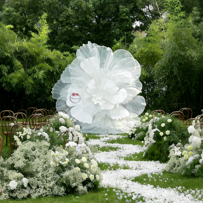 Flowerva Luminous Cloud Bloom Statement Decor