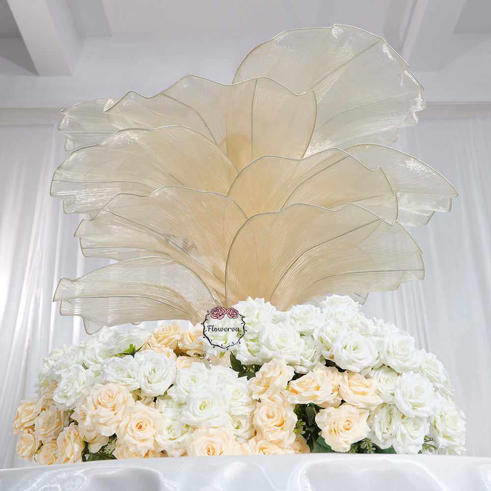Flowerva Height Fabric Table Flower Wedding Decor(Without Flowers)