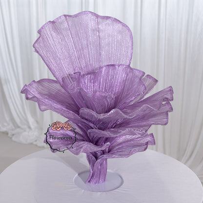 Flowerva Table Flower Wedding Decoration Pearl Purple