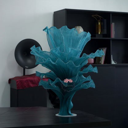 Flowerva Fabric Table Flower Wedding Decor Shopping Mall Decoration