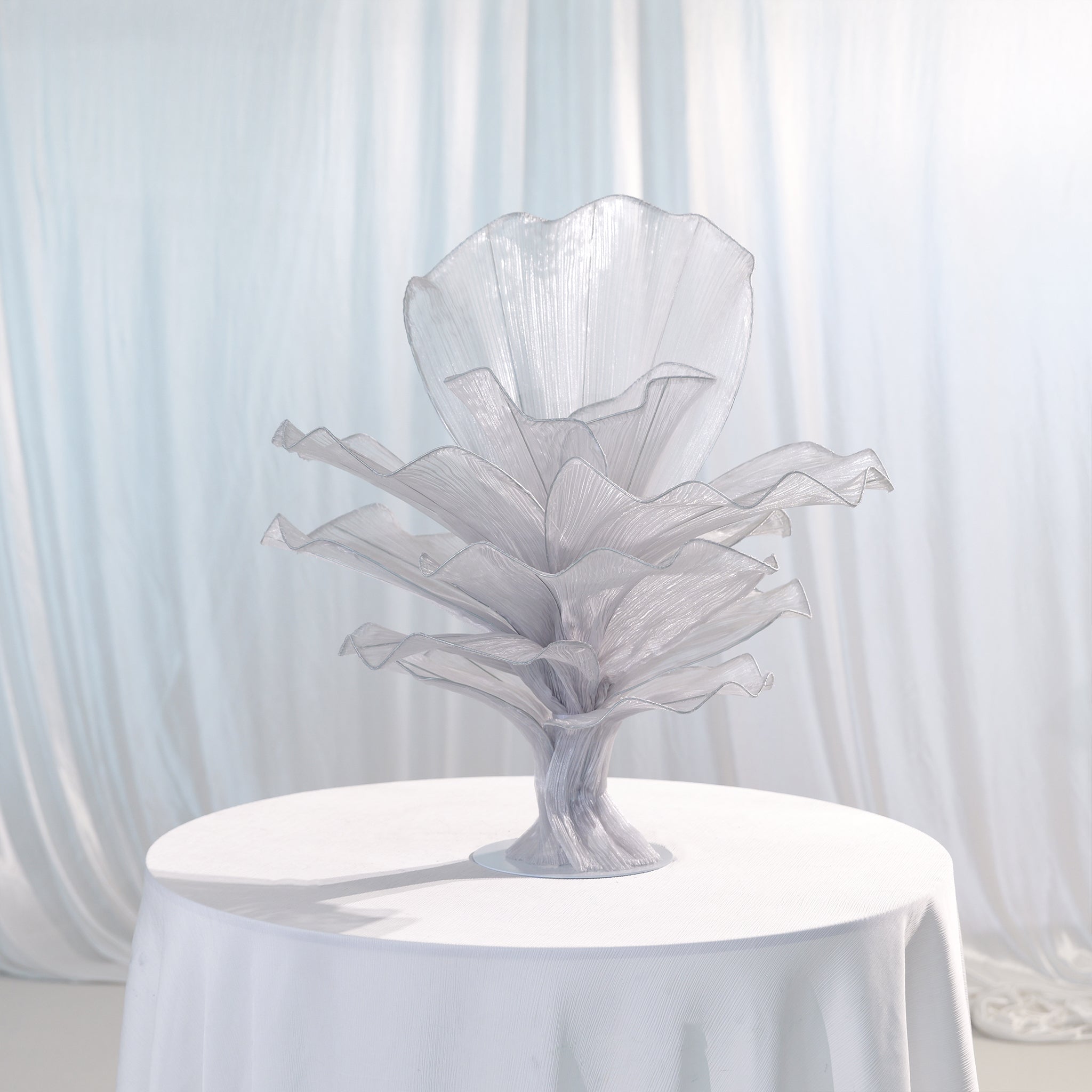Flowerva Wedding Table Flower Decoration Grey