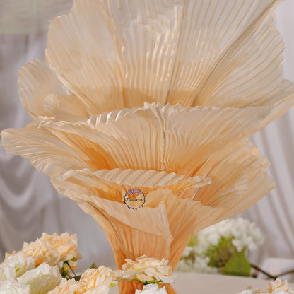 Flowerva Champagne Table Flower Wedding Table Centerpiece