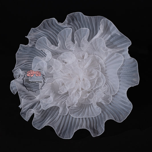 Flowerva – «grand Vase» blanc géant à faire soi-même, fleurs pour toujours, décoration d'arrière-plan pour fête de mariage