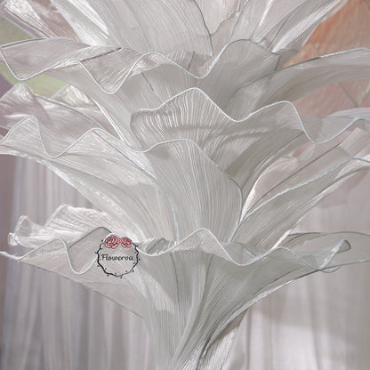 Flowerva''Morning Mist in the Mountains'' gray wedding table flower decoration
