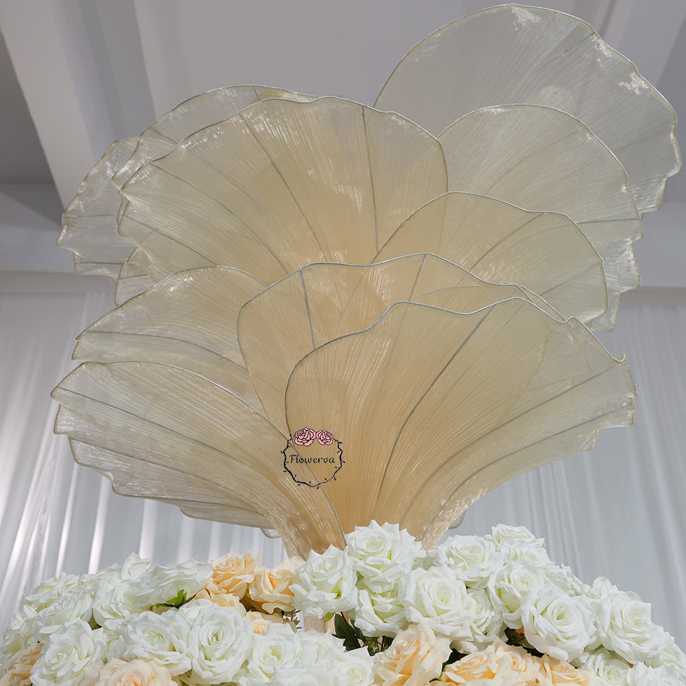 Flowerva Height Fabric Table Flower Wedding Decor(Without Flowers)