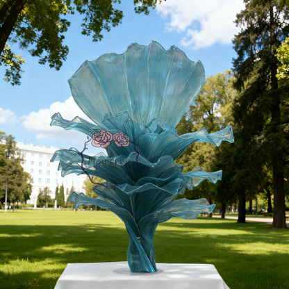 Flowerva "Ocean Love" Wedding and Home Art Installation