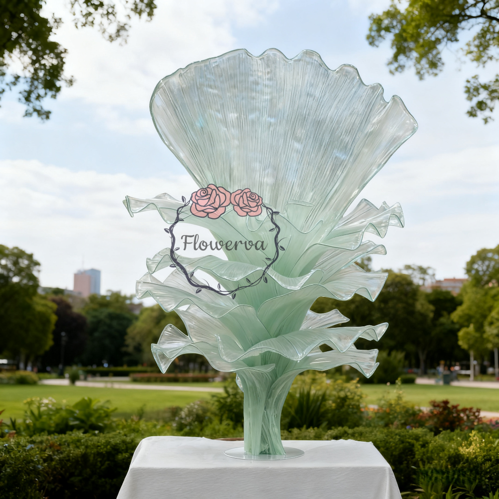 Flowerva Fabric Table Flower Wedding Decor Shopping Mall Decoration