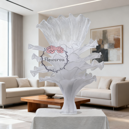 Flowerva Fabric Table Flower Wedding Decor Shopping Mall Decoration