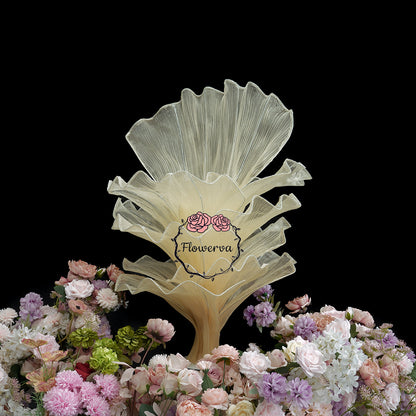 Flowerva Fabric Table Flower Wedding Decor Shopping Mall Decoration