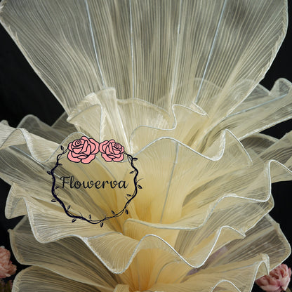 Flowerva Fabric Table Flower Wedding Decor Shopping Mall Decoration