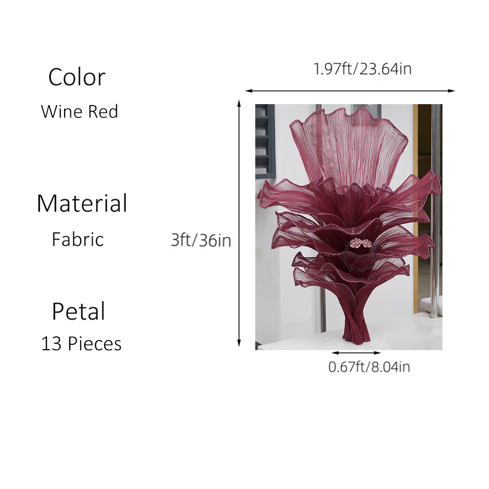 Clearance Flash Sale | Flowerva Height Fabric Table Flower 3ft