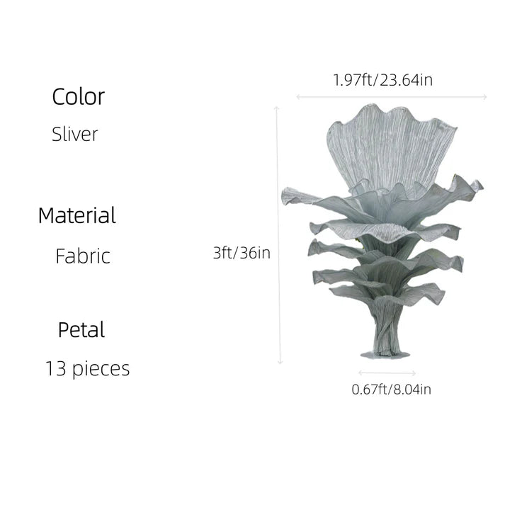 Flowerva Height Fabric Table Flower Christmas Decor (Including Hanging Decor)