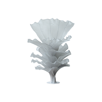 Flowerva''Morning Mist in the Mountains'' gray wedding table flower decoration