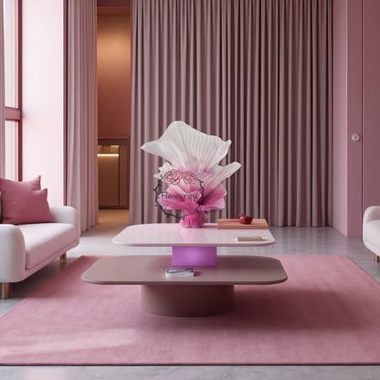 Flowerva Cardamom Purple Table Flower Wedding Table Centerpiece