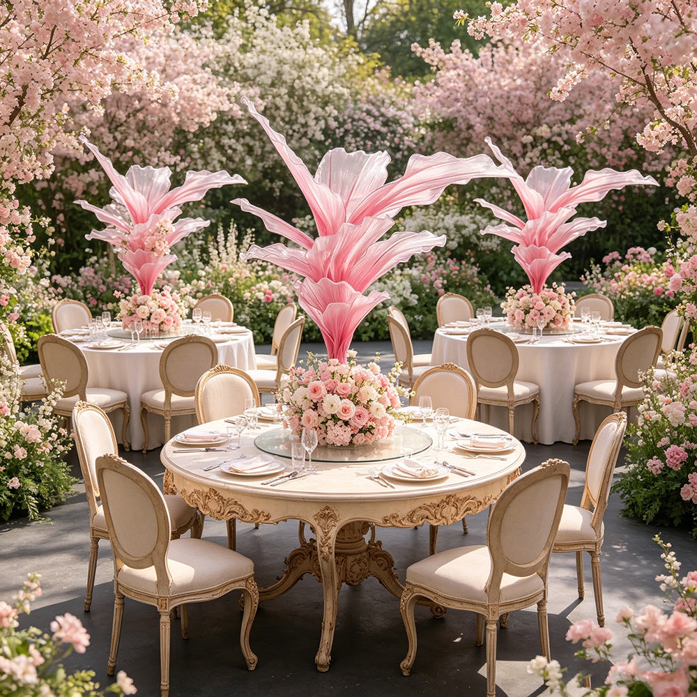 Flowerva Gradient Rose Table Flower Wedding Decoration 3.0 Upgraded Version