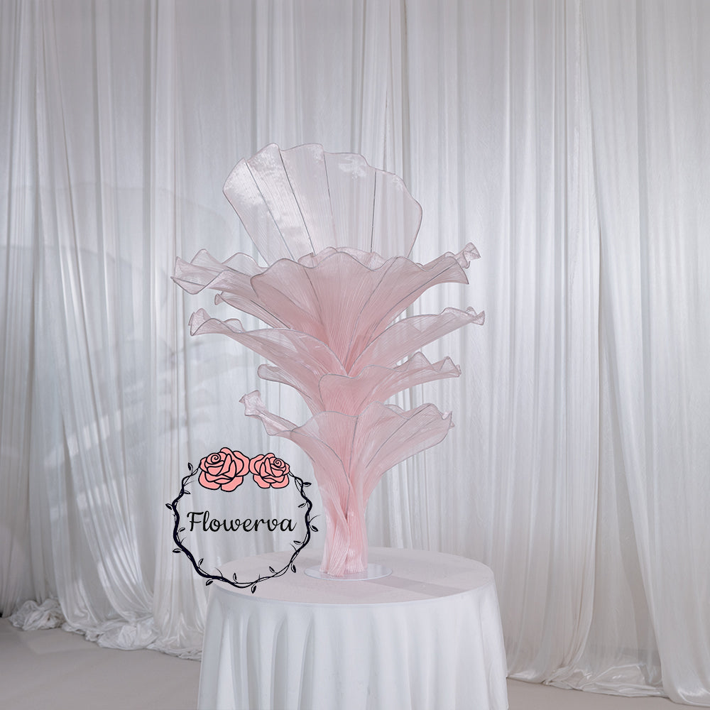 Flowerva Table Flower Wedding Decoration Light Pink