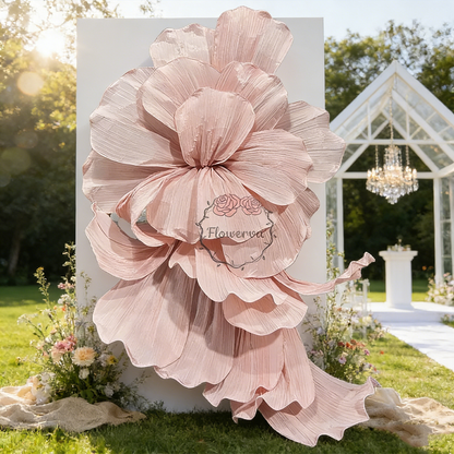 Flowerva Giant Handcrafted Flying  Sky Flower Shape Party&Wedding Event Decora