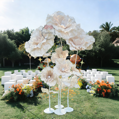 Ensemble de 36 pétales semi-finis