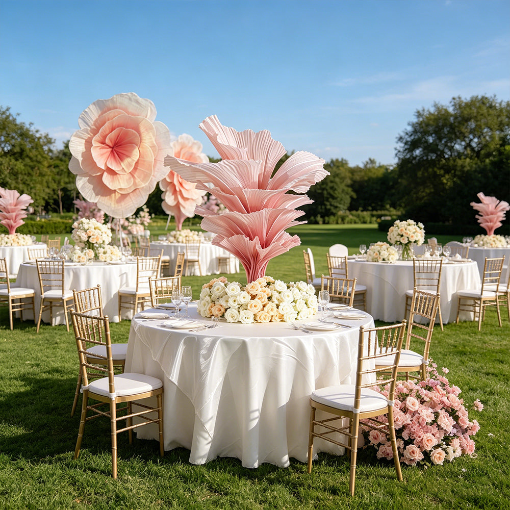 Flowerva "Romantic Light" Table Flower Wedding Decoration/Home Decor